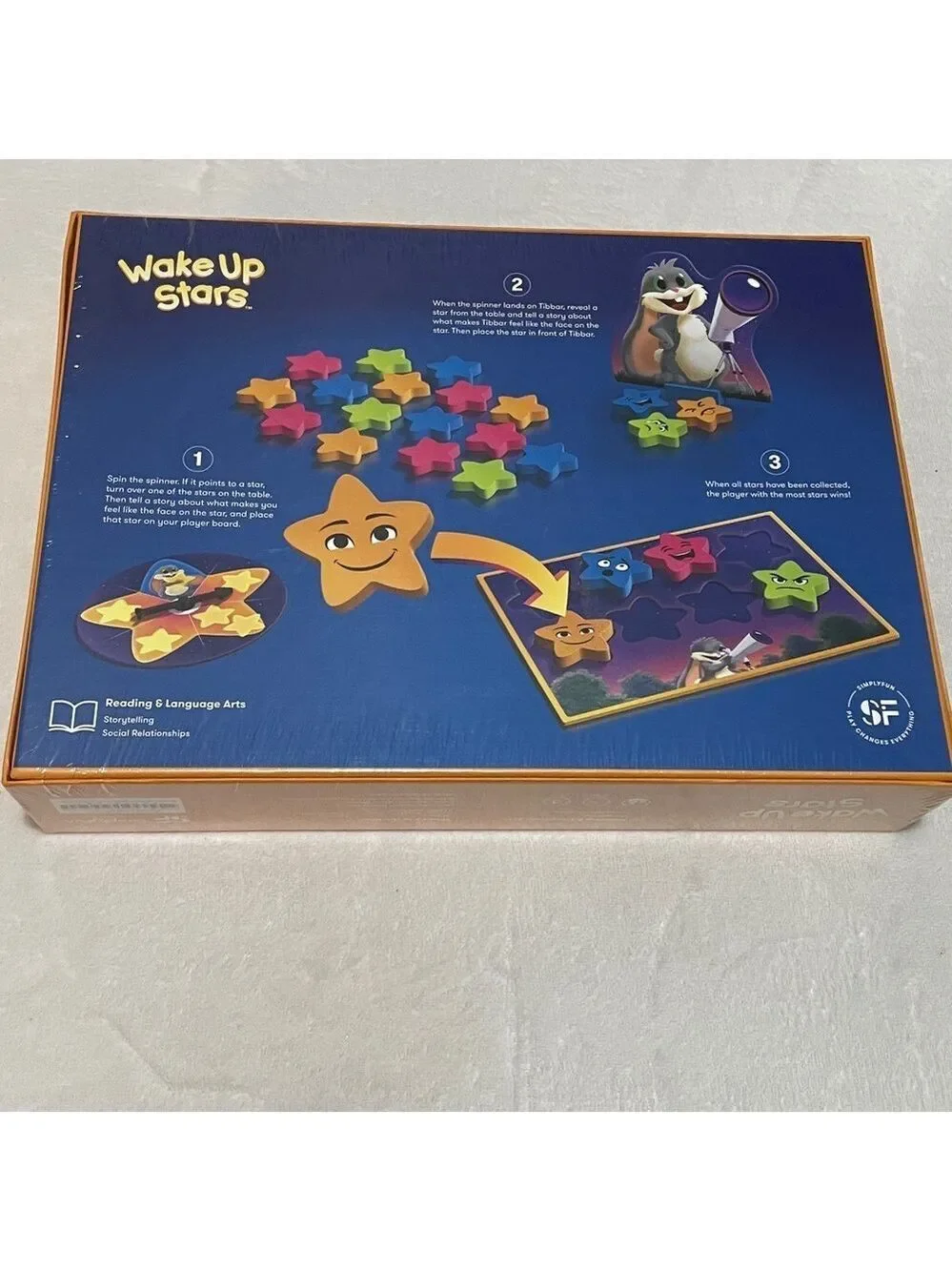 SimplyFun Wake Up Kids Educational Stars Board Game